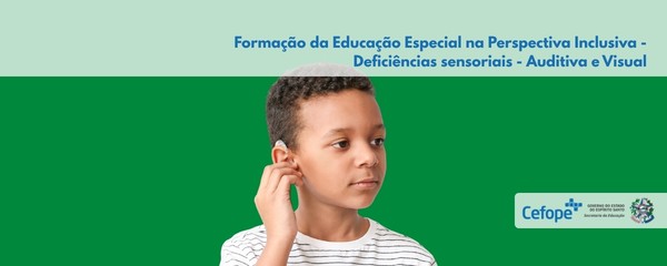 Educação Especial na Perspectiva Inclusiva - Deficiências sensoriais - Auditiva e Visual